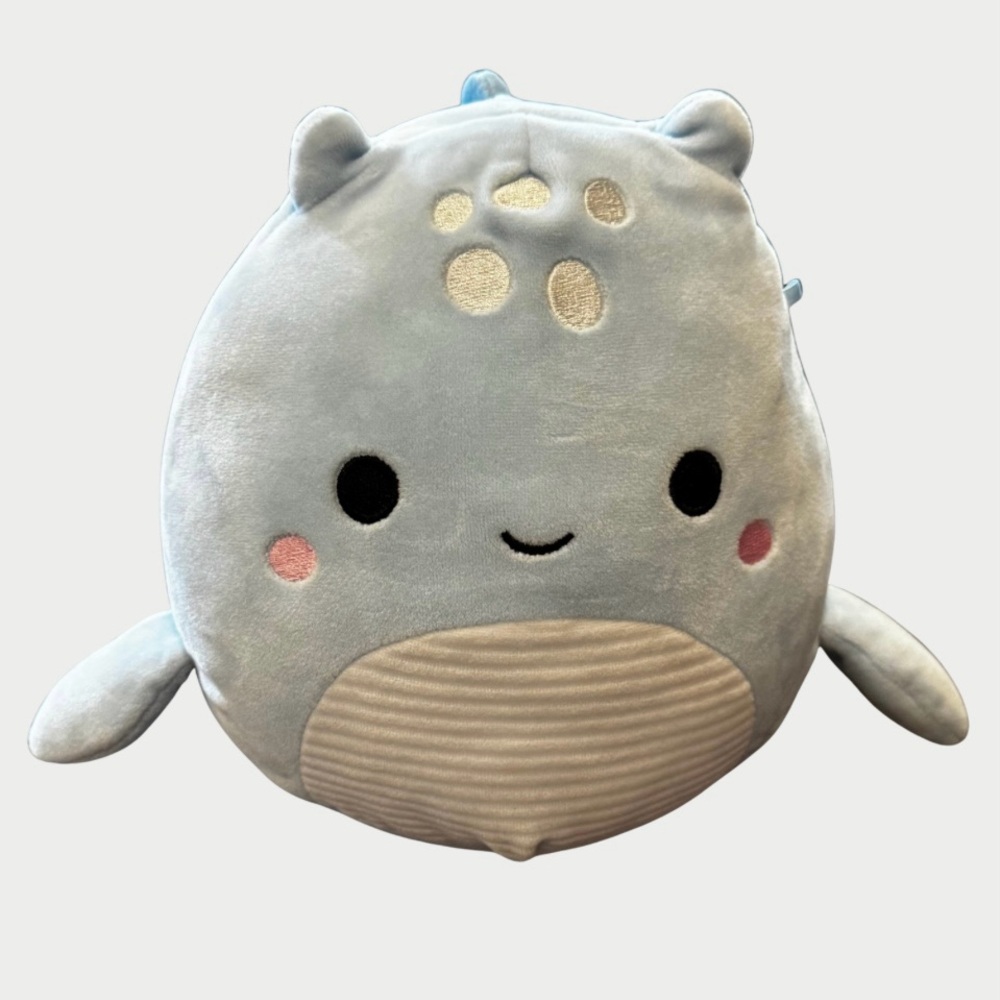 SQUISHMALLOW 8” Lune Loch Ness Monster Light Blue 2023 💜 BOGO